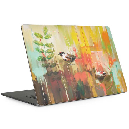 Two Little Birds MacBook Skins